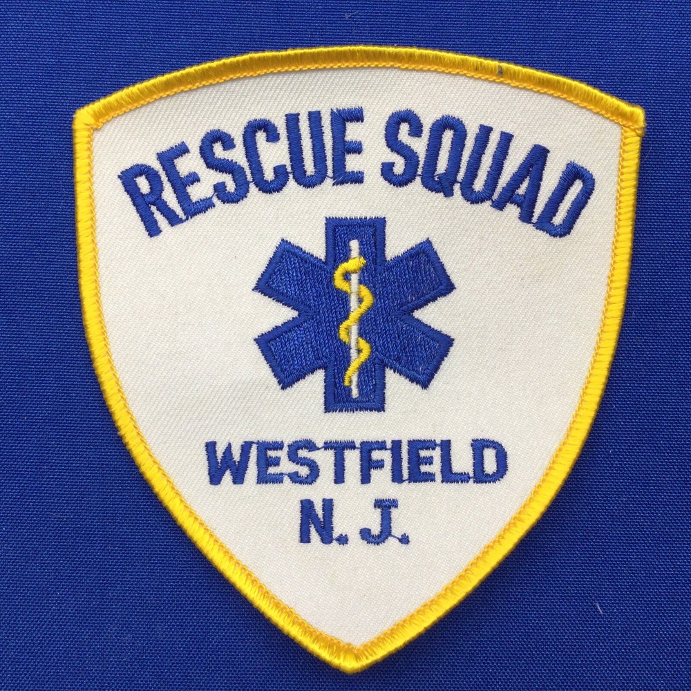 Westfield New Jersey Rescue Squad Patch PS500