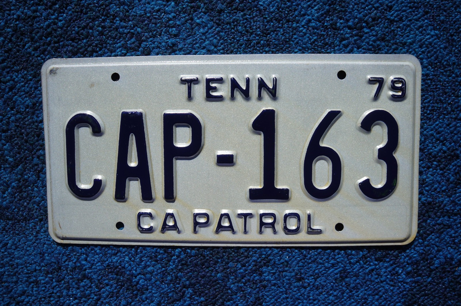 1979 Tennessee CIVIL AIR PATROL License Plate