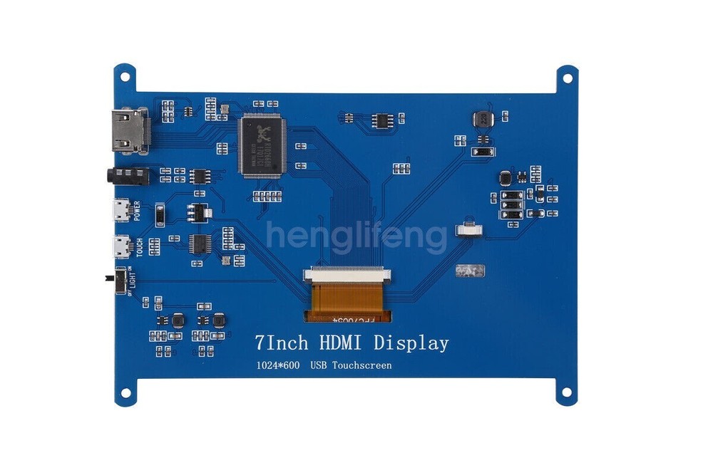 7" Capacitive Touch Screen USB HDMI IPS TFT LCD Display 1024*600 Raspberry Pi