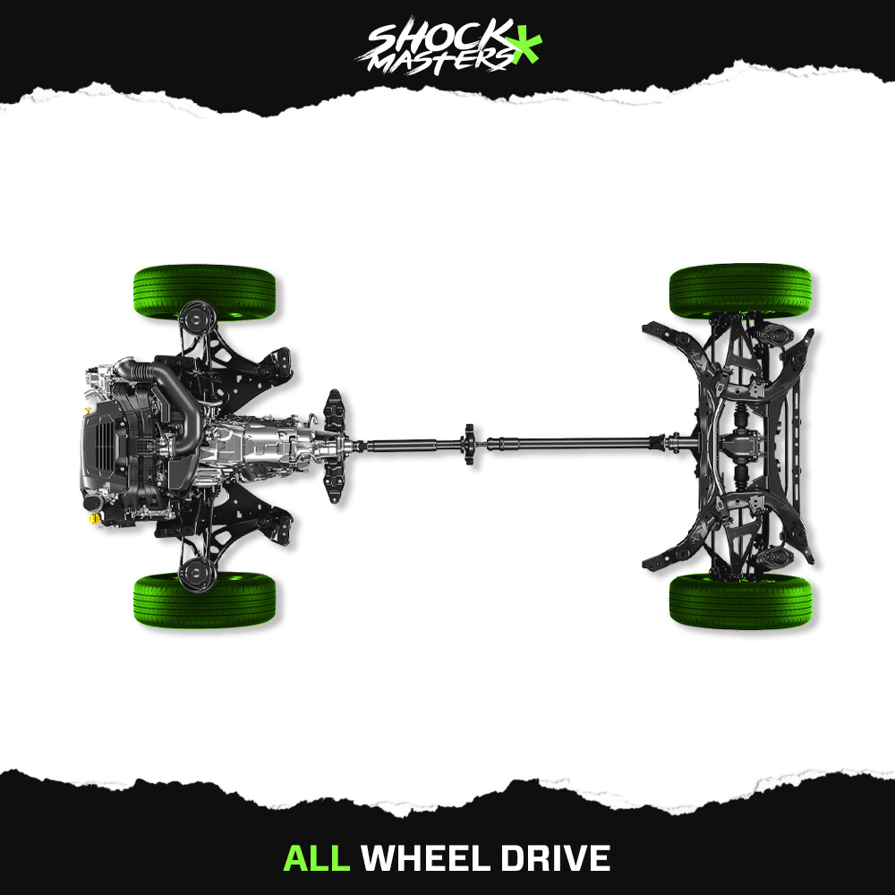 Front Pair Complete Struts & Spring Assemblies for 2008-2013 Cadillac CTS AWD