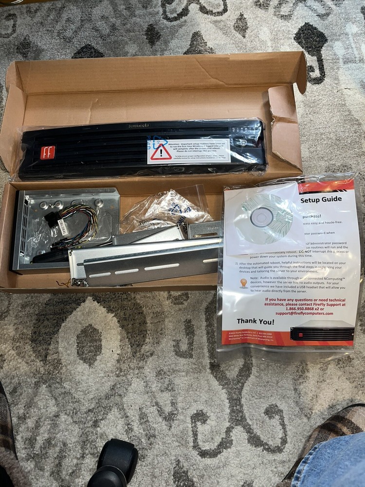 NIB Supermicro FireFly Server Front Panel SC820