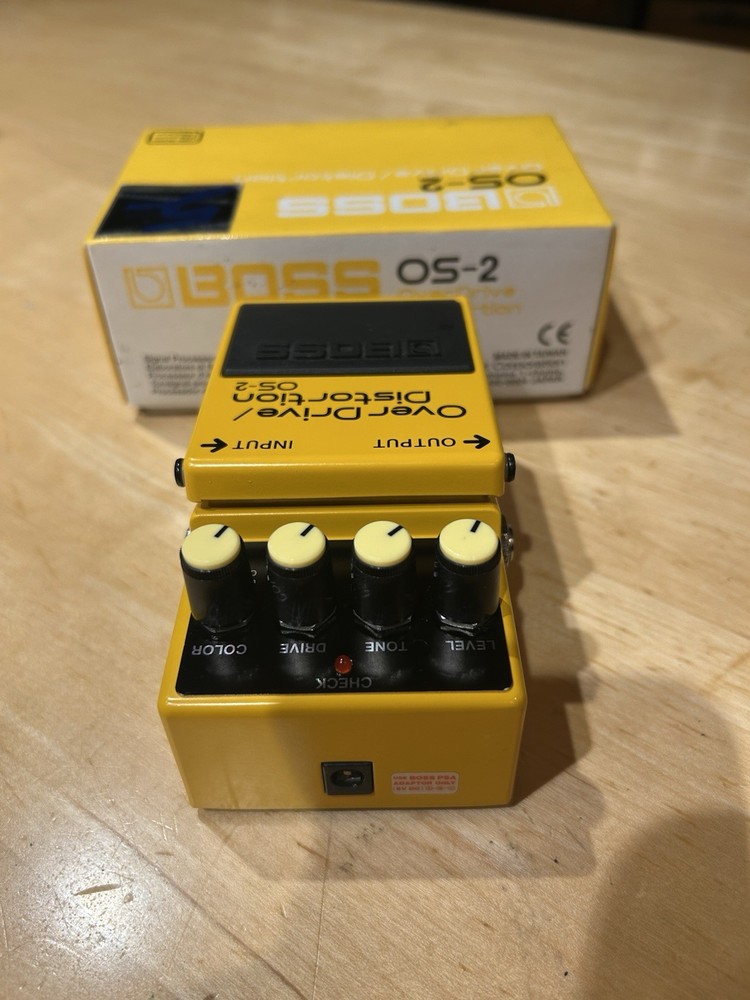 Boss OS-2 Overdrive Distortion Effects Pedal
