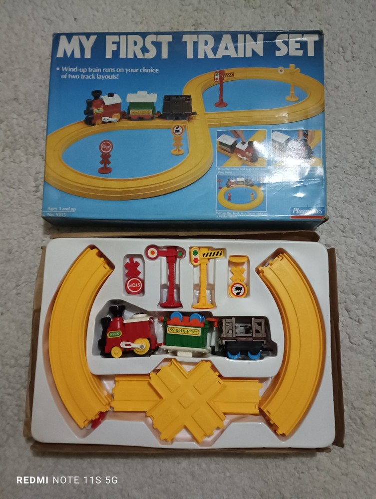 VINTAGE MY FIRST TRAIN FROM 1987