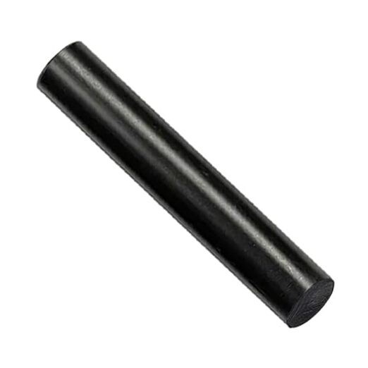 Pcs ABS Plastic Rods 2"x2",ABS Round Stick Round Solid Bar for 2"x12" 1 Black