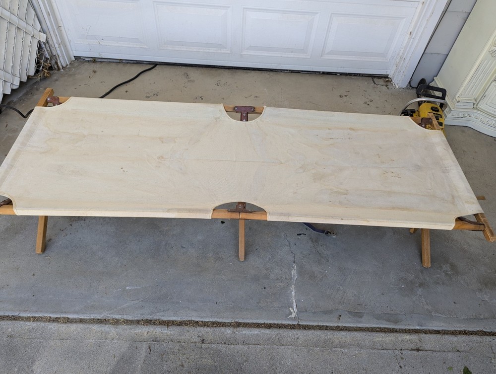 WW2 Folding Cot 1940s