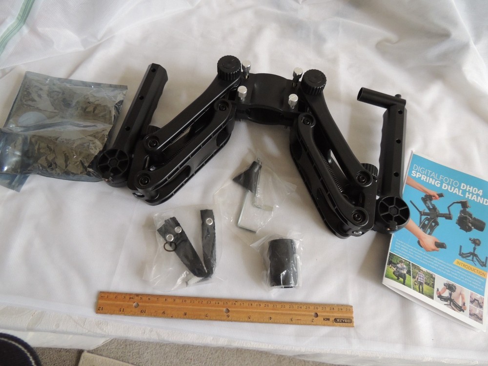 DIGITALFOTO DH04  Spring Dual Handle 30% Stability Improvement