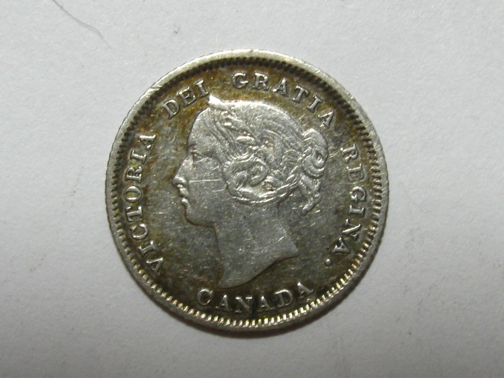 1882 H Canada Five 5 Cents - #6357-30