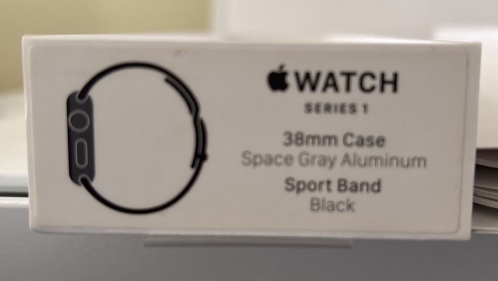 Apple Watch Series 1 38mm Empty Box Only with Sport Case
