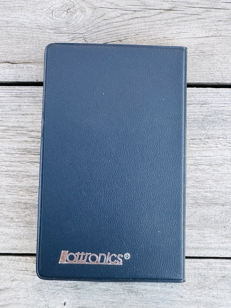 Lottronics Vintage Lotto Personal Computer Random Number Generator Retro Working