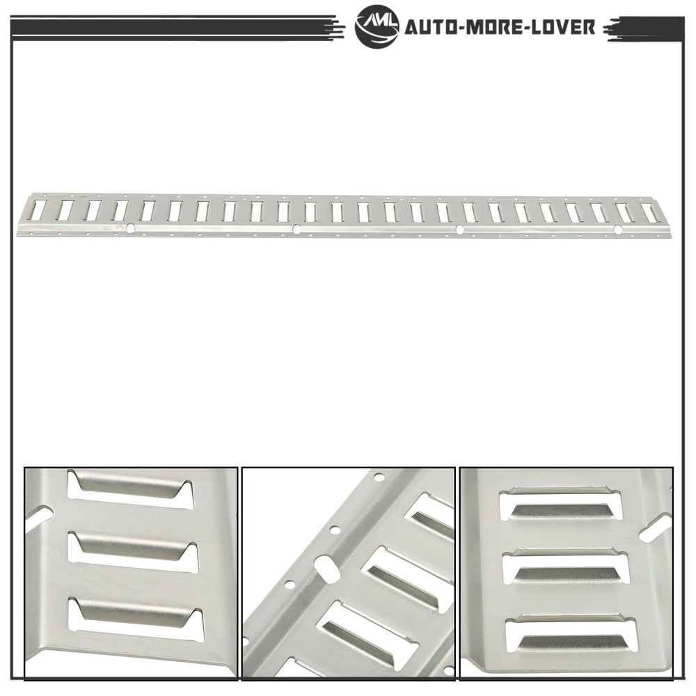 Galvanized E Track Tie Down Rail Kit 4' (6 Pack) for Garages Vans Trailers