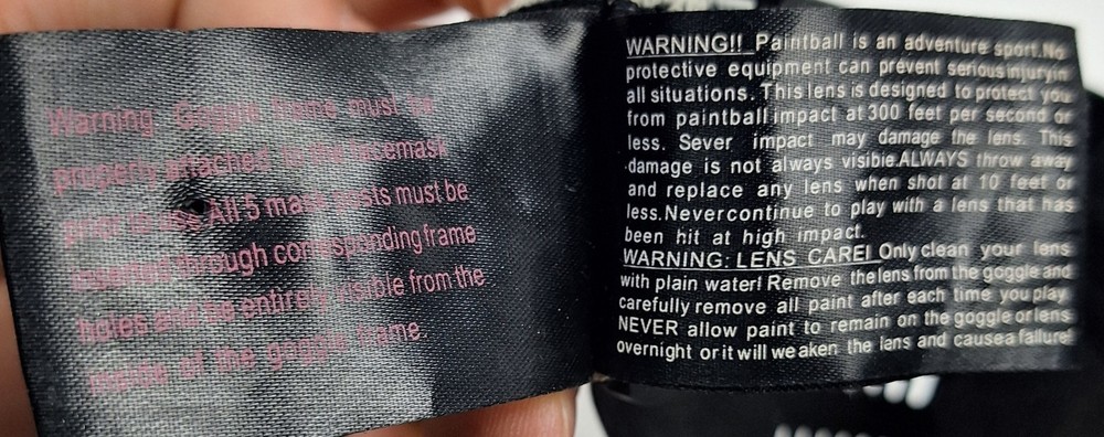 Tippmann Tactical Mesh Airsoft Mask Goggles Black