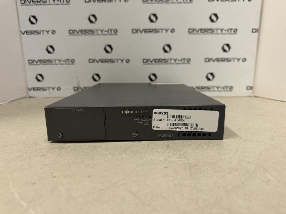 Fujitsu IP-920E MPEG4 Video Encoder