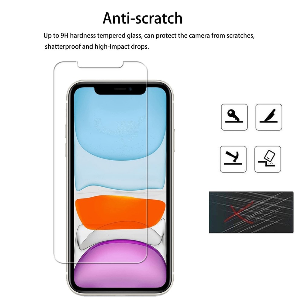Easy Alignment Frame For iPhone11 / iPhoneXR Tempered Glass Screen Protector ...