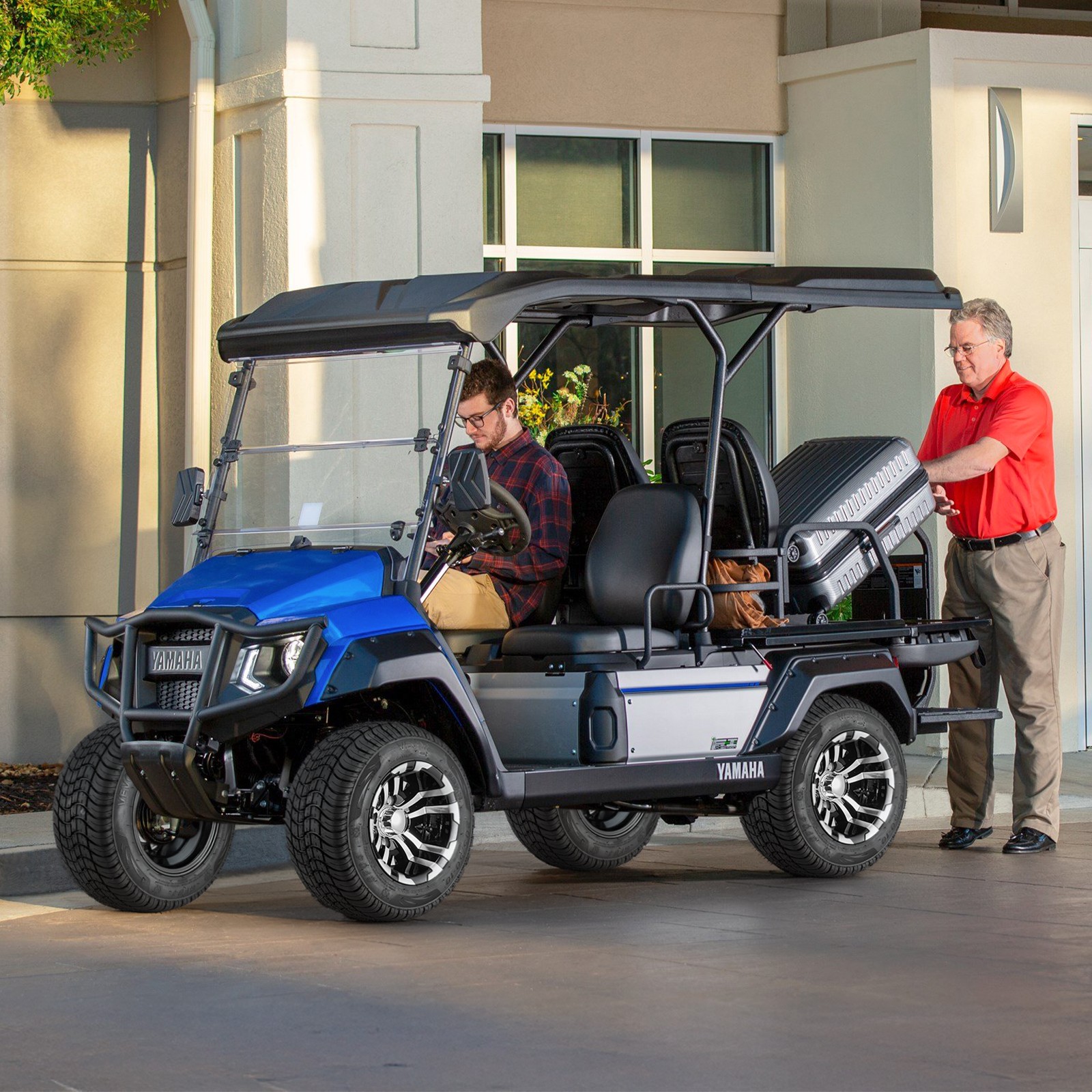 VEVOR Golf Cart Wheels & Tires Set of 4 10" 205/50-10 Fit Yamaha EZGO Club Car