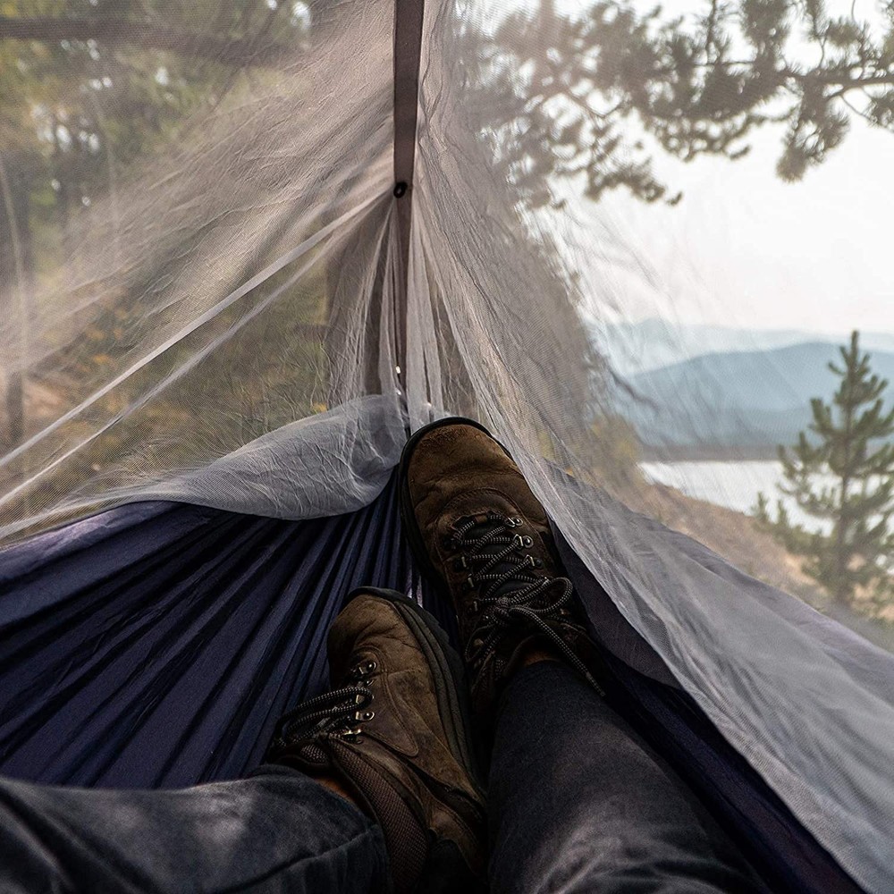 Sunyear Double Camping Hammock with Net & Rain Fly Tent Tarp...