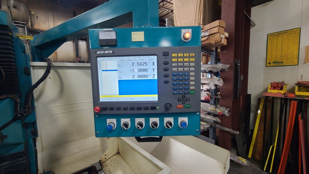2017 SUP6BVSCNC - Clausing CNC Bed Mill 3 Axis (column) ACU-RITE MILLPWR G² Con