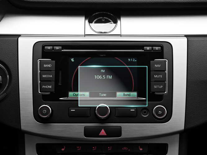 Crystal Clear Screen Protector for 2013 Volkswagen CC w/RNS 510 Navigation