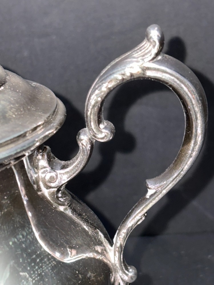 Gorham 4 Piece Tea Coffee Service Silverplate Set YC1901 YC1902 YC1903 YC1904