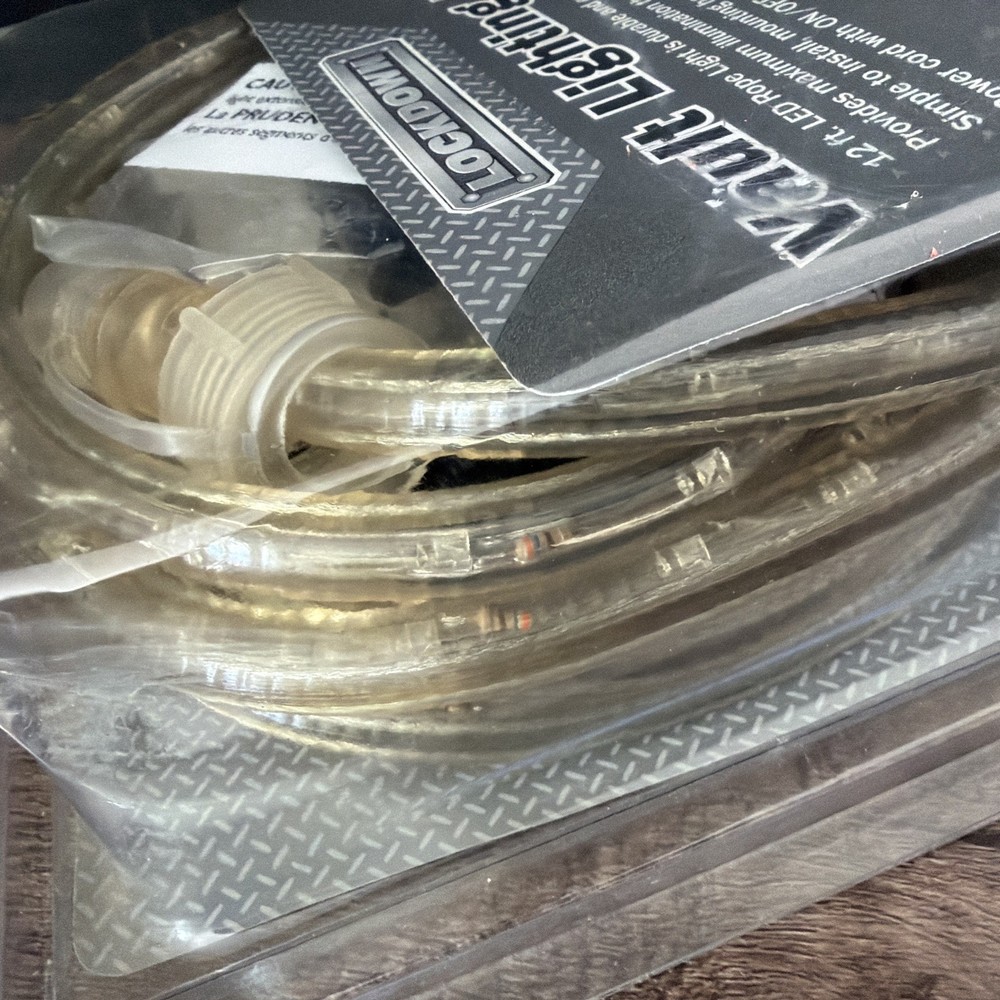 LOCKDOWN VAULT 110 BOLT AC 12FT LED ROPE LIGHTING KIT