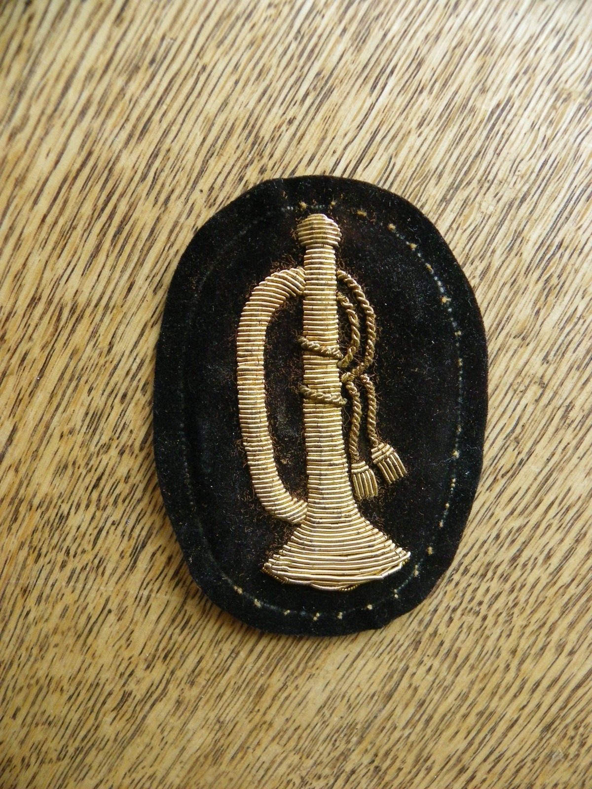 CIVIL WAR ERA MOUNTED RIFLEMANS HAT INSIGNIA