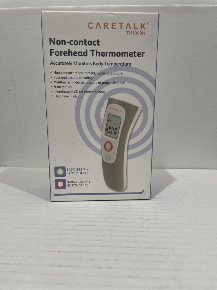 Caretalk TH1009N Non-contact Forehead Thermometer (0455) T-18