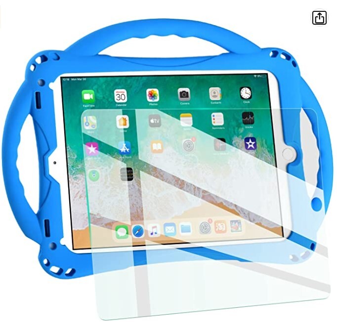 iPad 6th Generation Case, iPad 5th Generation Case,TopEsct Kids Case for New