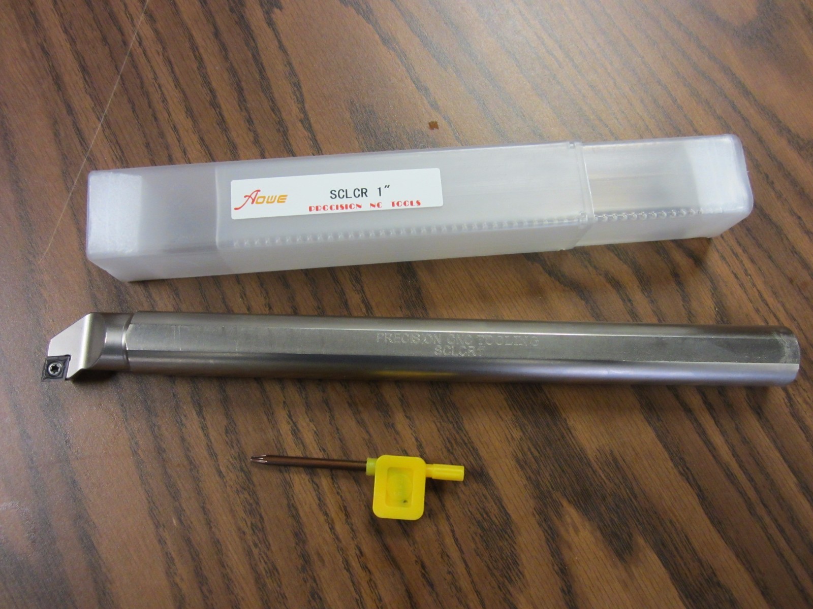 1" Indexable Boring Bar,1"x12" OAL w.CCMT Insert,1004-IDX1-New