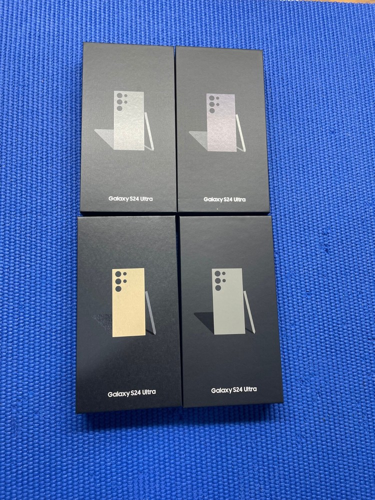 NEW s24 models Samsung galaxy empty boxes without any accessory empty box