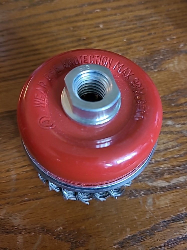Robtec 3 in. Steel Knotted Cup Brush New