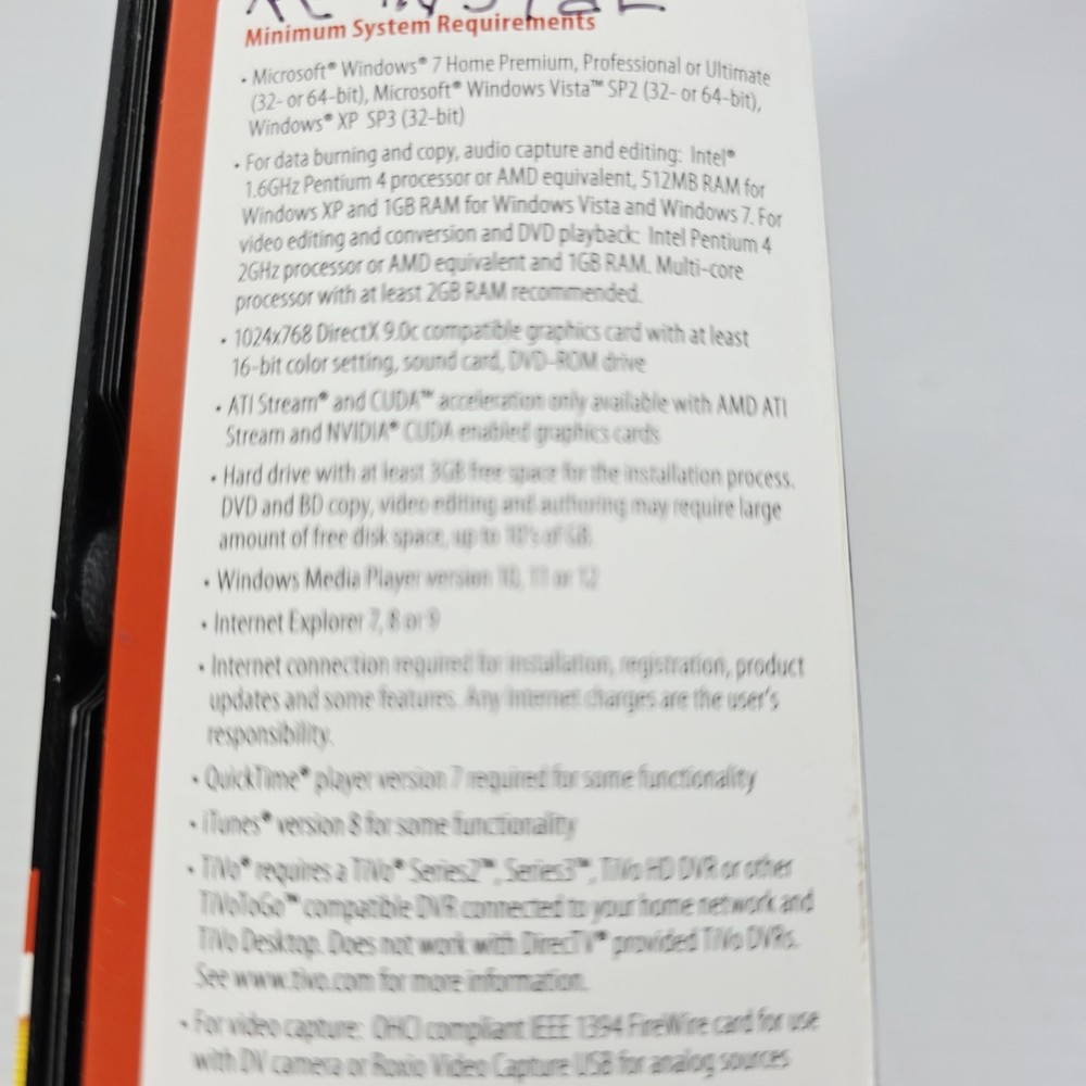 Roxio Creator 2012 Music- Photo Video Sharing Burning Software - Complete