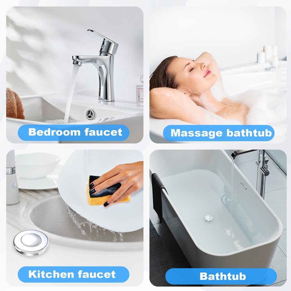 16A On Off Push Button Jetted For Bath Tub Spa Garbage M1J15267