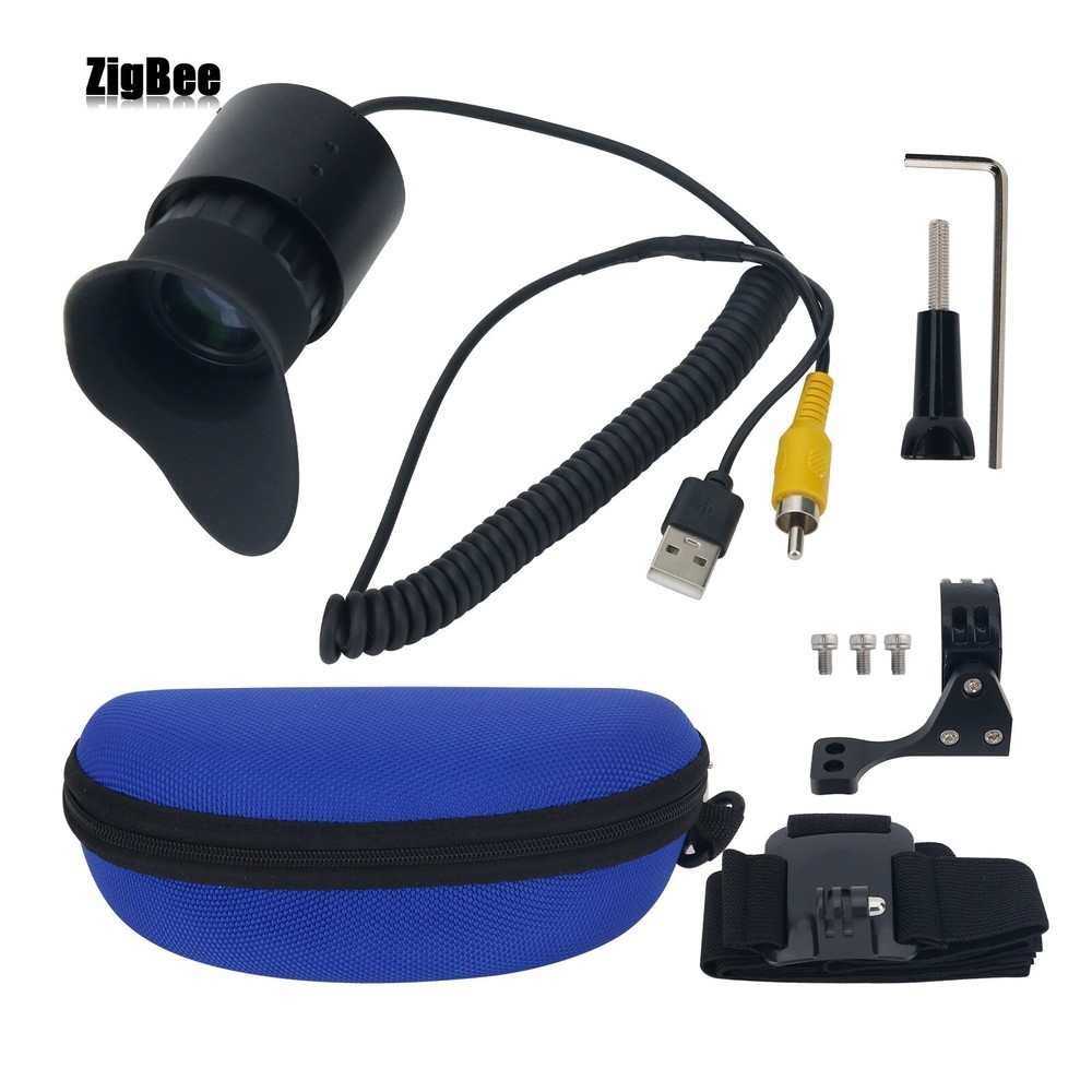 V770 PRO-C (USB Interface) Portable Wearable Head Mounted Display 0.39-inch OLED