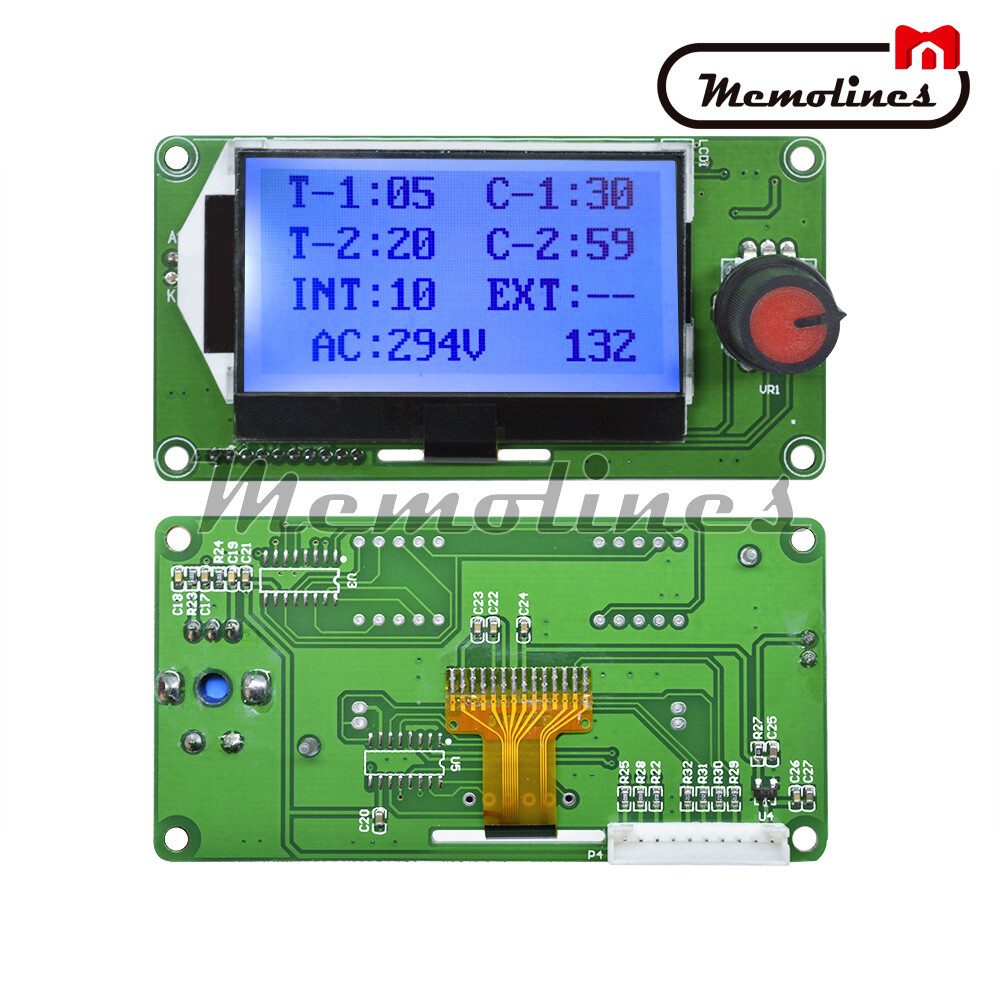 Double 40A/100A Pulse Encoder 12864 LCD Display Spot Welder Control Board