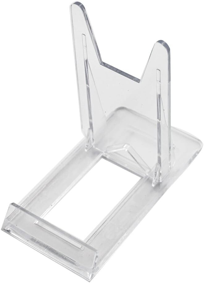 High-Quality Acrylic Display Stand Set - 6 Adjustable Stands for Various Items