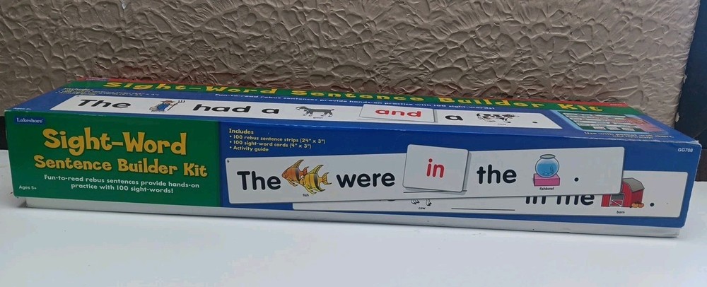 Lakeshore Sight-Word Sentence Builder Kit