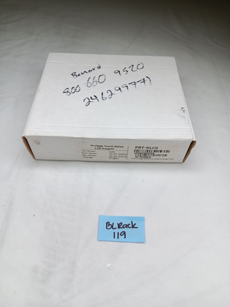 Protege Touch Sense LCD Keypad PRT-KLCS