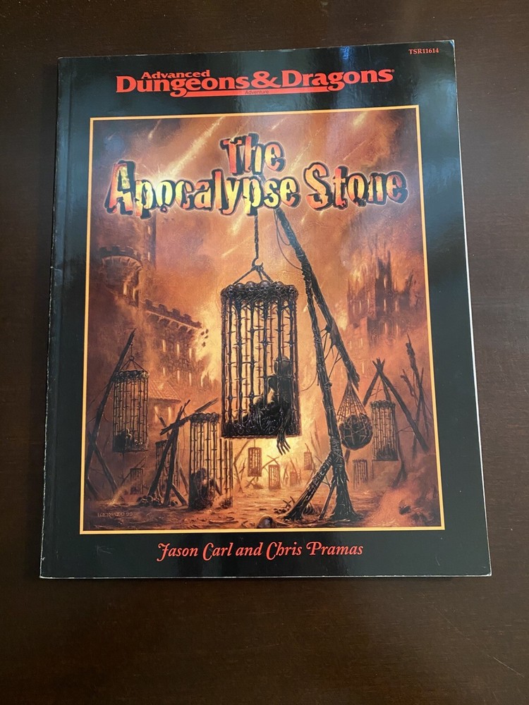 AD&D TSR Adventure Module “Apocolypse Stone”
