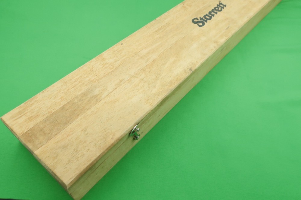 Starrett 656-6041 Extra Long Range Drop Point Dial Indicator 6" Range .001"