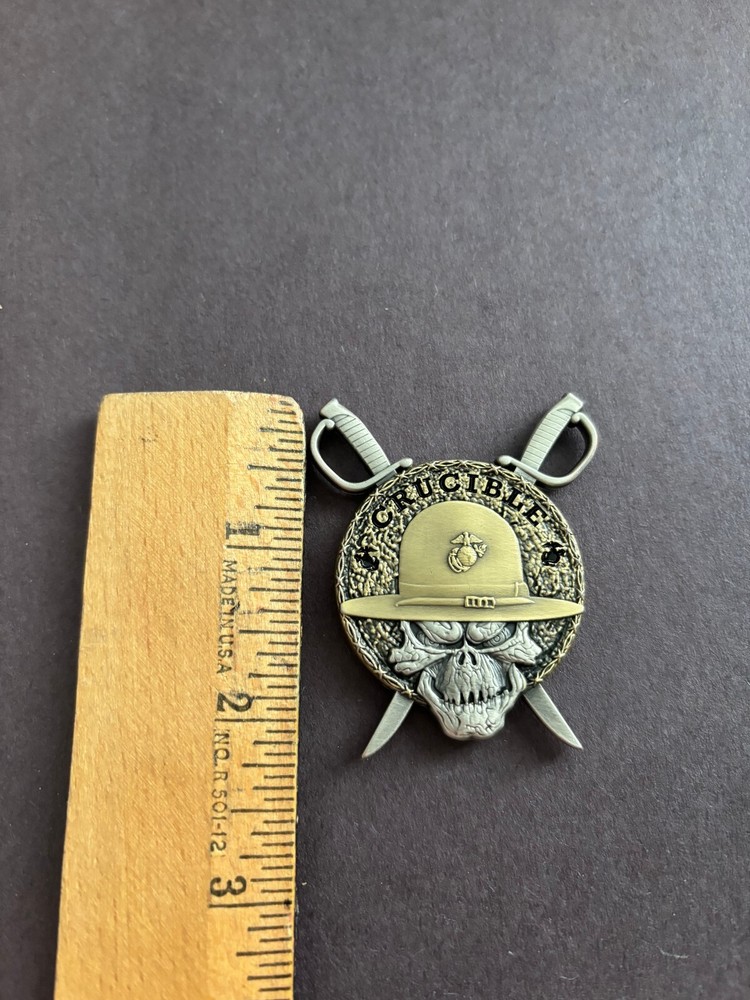 WE MAKE MARINES "CRUCIBLE" COIN