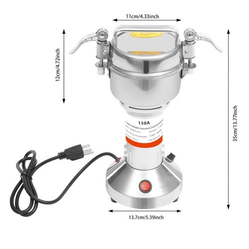 Electric Grain Grinder Grain Grinding Machine Multi-function Grain Grinder 850W