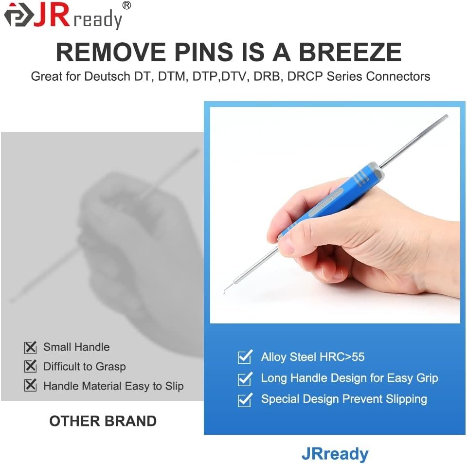 Rugged DRK Pin Removal Tool - Comfortable Grip for Efficient Maintenance