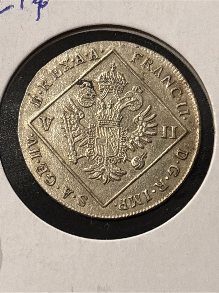 1802 C AUSTRIA /SILVER 7 KREUZER