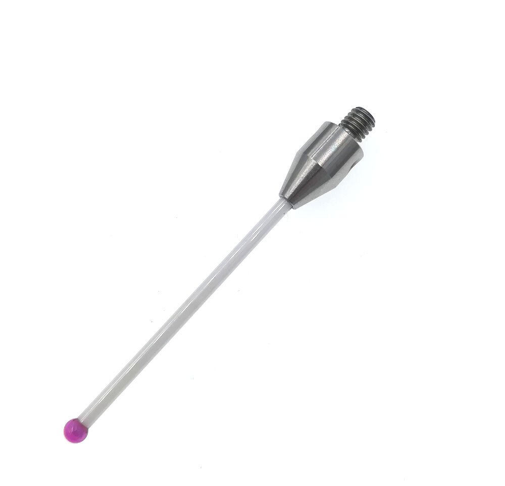 M4 Thread 3mm Ruby Tip 40mm Long Cmm Touch Probe Stylus Ceramic Stem Fast Ship