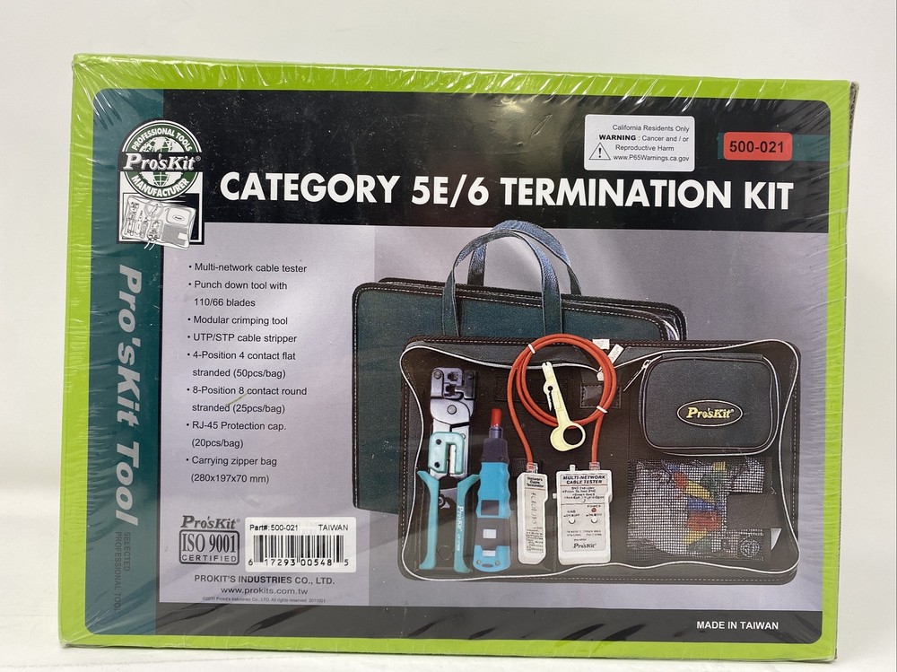 Eclipse 500-021 Pro's Kit CAT 5 Termination Kit (F)