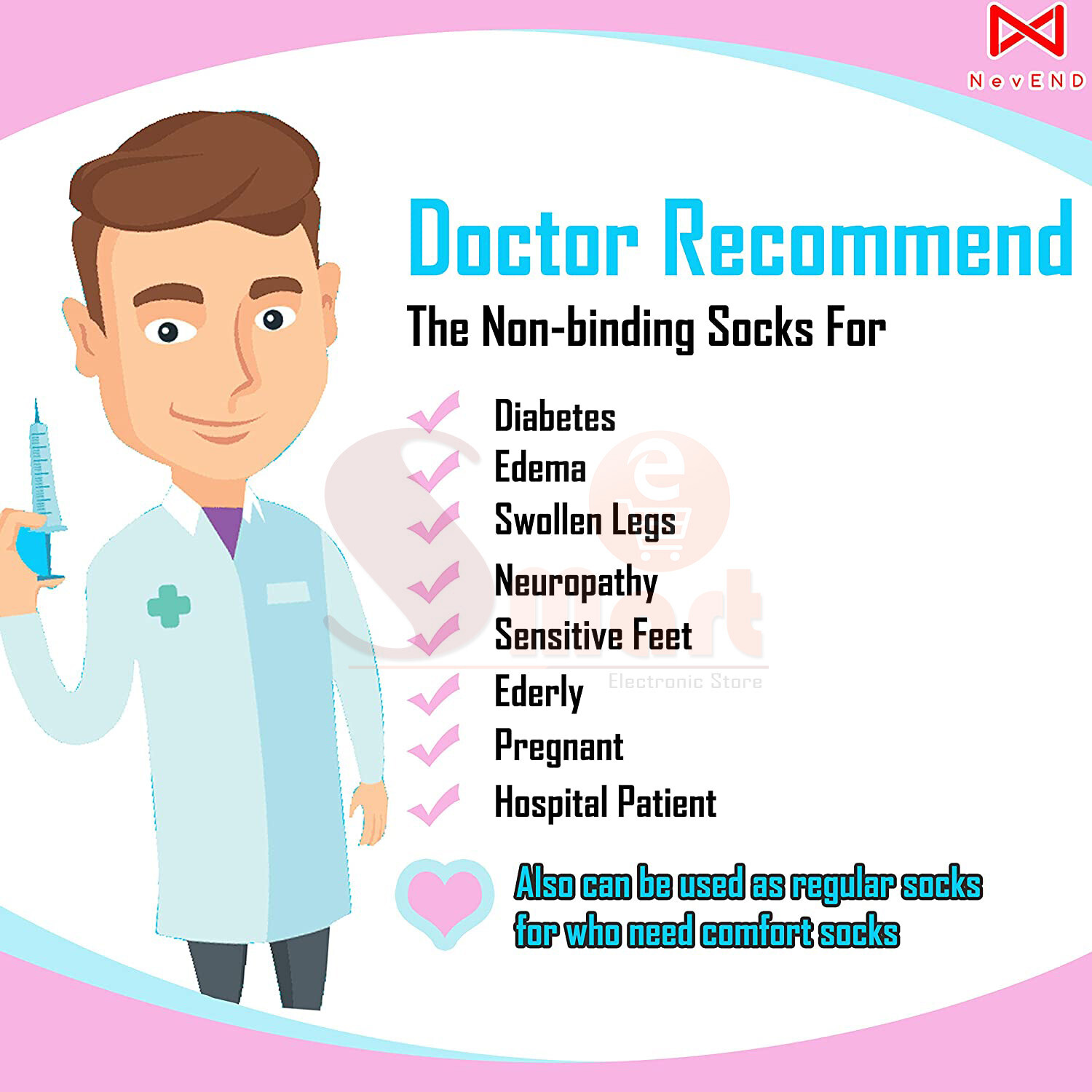 3-12 Pairs Men Women Health Circulatory Quarter Ankle Cotton Diabetic Socks