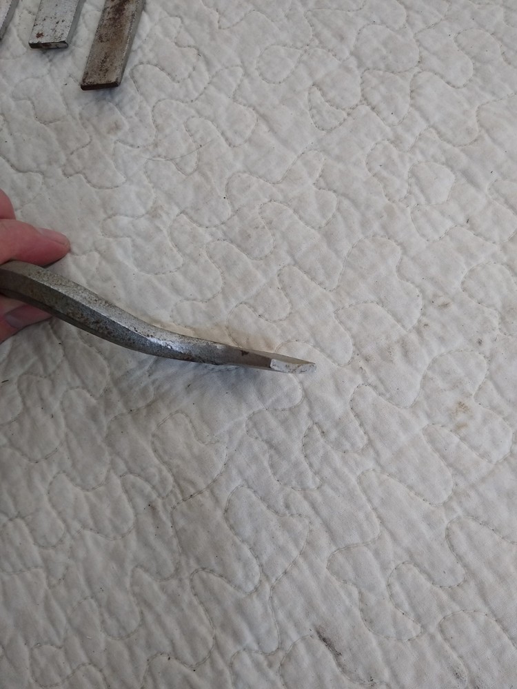 Vintage Craftsman Cold Chisel Set Very Unique.
