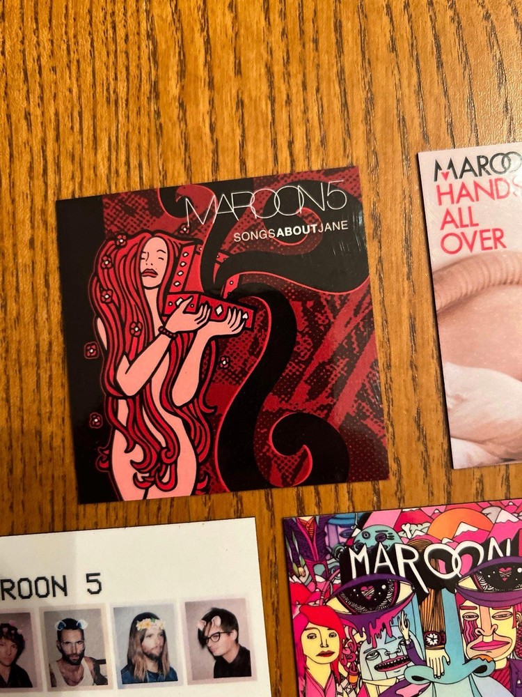 Maroon 5 fridge magnets