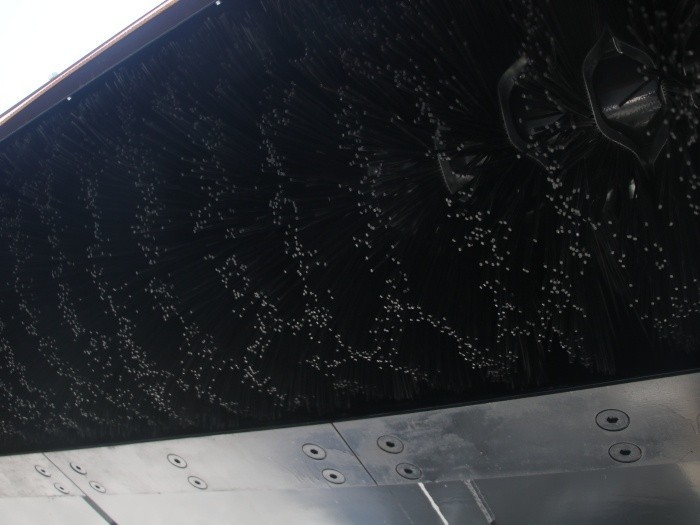 72" Hydraulic Skid Steer Pickup Box Broom Sweeper Bi-Directional Broom Bucket