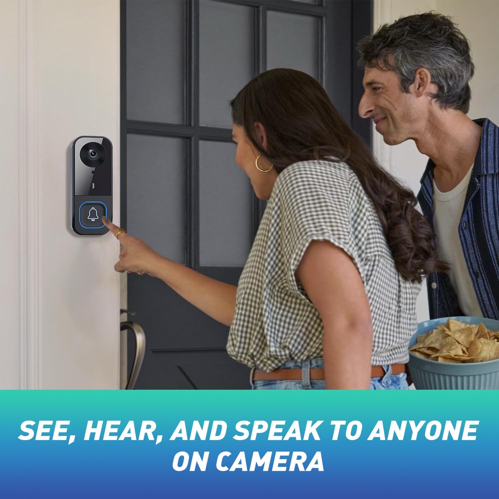 Smart Wireless 2.4G Doorbell Intercom Video Camera Door Bell Chime Security