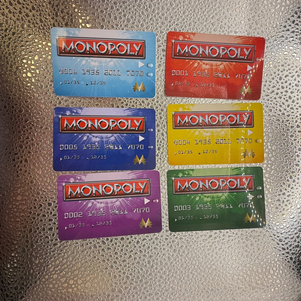 Monopoly Electronic Banking Replacements Pieces